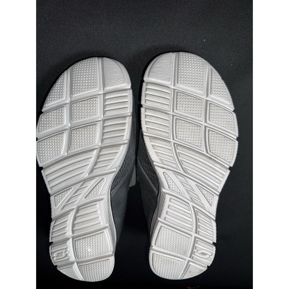 Skechers Equalizer Dual Lite Slip On Shoes Gray Memory Foam Men's Size 11.5 - Picture 8 of 9